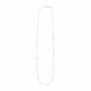 Petite cotton pearl necklace by Anq
